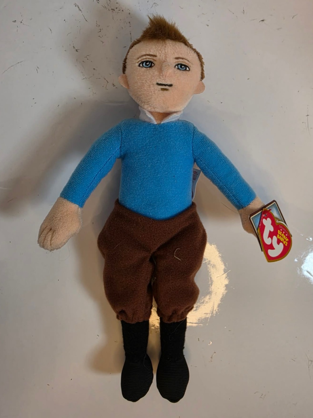 Ty Beanie Baby - TINTIN (The Adventures of TinTin)(11 Inch)